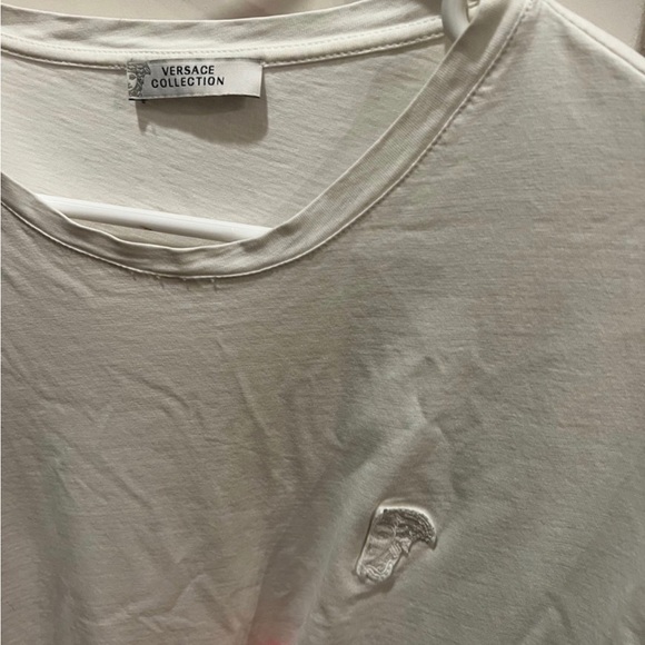 Men’s XL Authentic Versace white long sleeve shirt - Picture 2 of 2